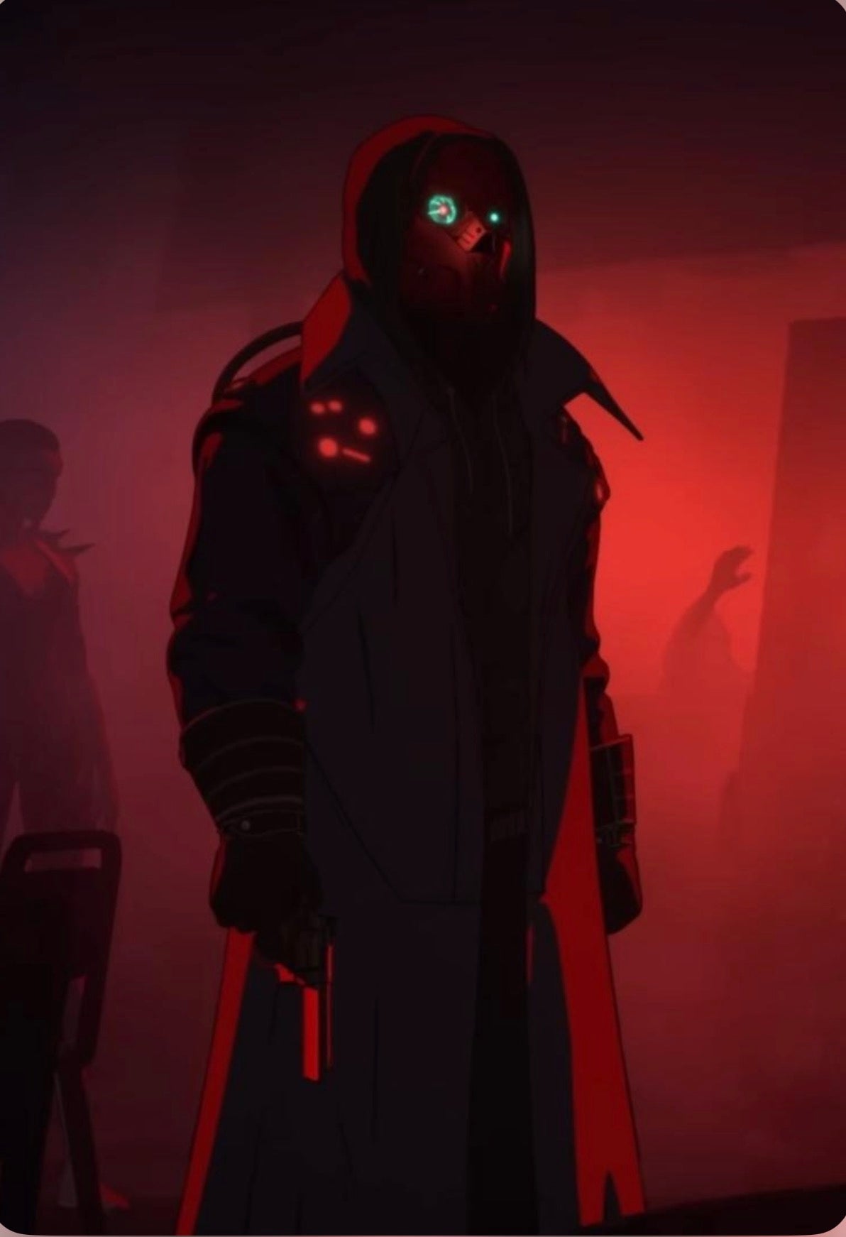 Shroud mask and jacket